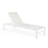 Bain De Soleil à Roulettes KONNOR Blanc 2 Bain De Soleil à Roulettes KONNOR Blanc -Promos Maison & Terrasse Boutique bain de soleil a roulettes konnor blanc