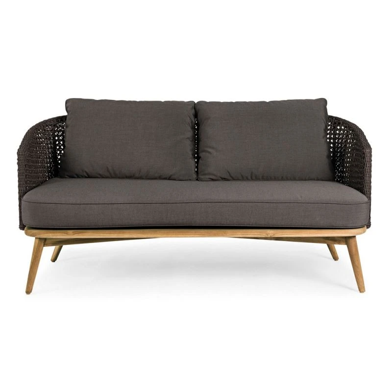 Canapé 3 Places De Jardin NINFA Dark 4 Canapé 3 Places De Jardin NINFA Dark – Image 2