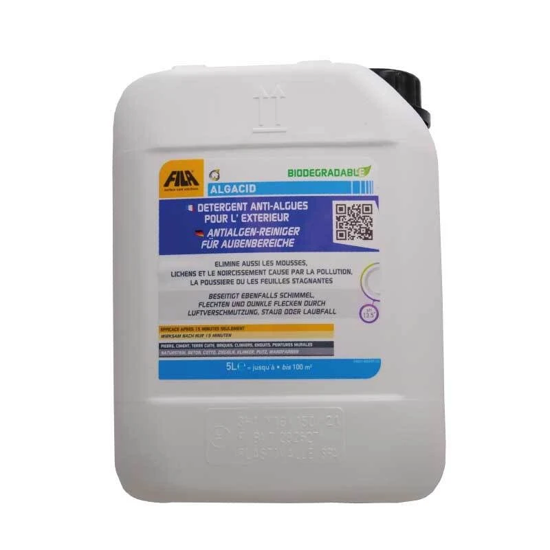 Fila Détergent Anti-algues ALGACID 5L 3 Fila Détergent Anti-algues ALGACID 5L