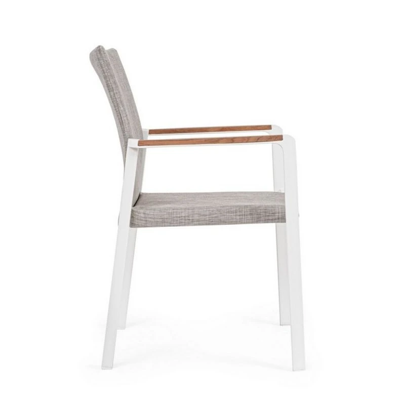 Fauteuil De Jardin JALISCO Blanc 6 Fauteuil De Jardin JALISCO Blanc – Image 4