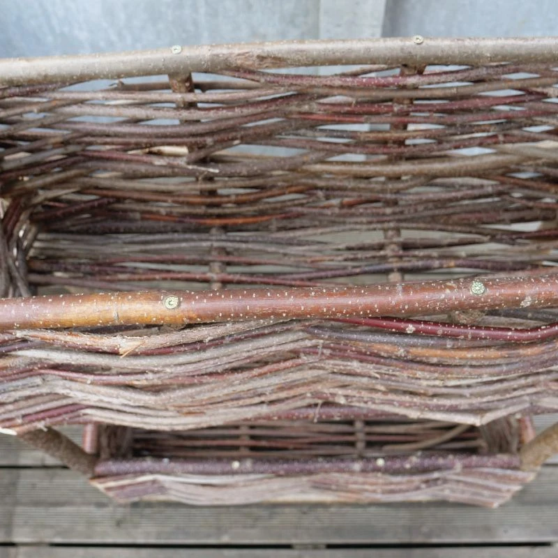 Jardinière Haute En Bois De Noisetier Tressé - 150 X 30 X 75 Cm 4 Jardinière Haute En Bois De Noisetier Tressé - 150 X 30 X 75 Cm – Image 3