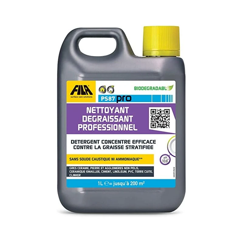 Fila Nettoyant Dégraissant PS87 PRO 1L 3 Fila Nettoyant Dégraissant PS87 PRO 1L