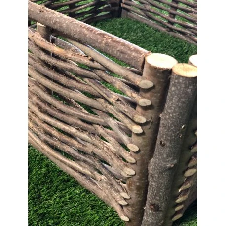 Potager Carré En Noisetier Tressage Horizontal - 4 Tailles Disponibles 6 Potager Carré En Noisetier Tressage Horizontal - 4 Tailles Disponibles – Image 5