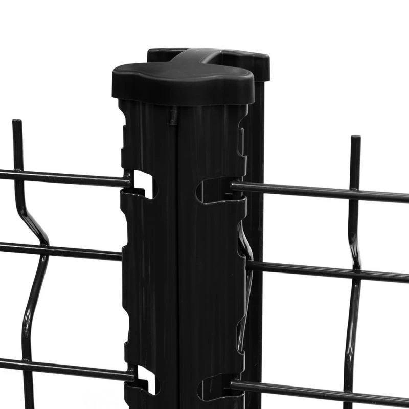 Poteau à Encoches GIGA - 80x60 Mm - Pour Panneaux GIGA - Capuchon Non Compris 3 Poteau à Encoches GIGA - 80x60 Mm - Pour Panneaux GIGA - Capuchon Non Compris