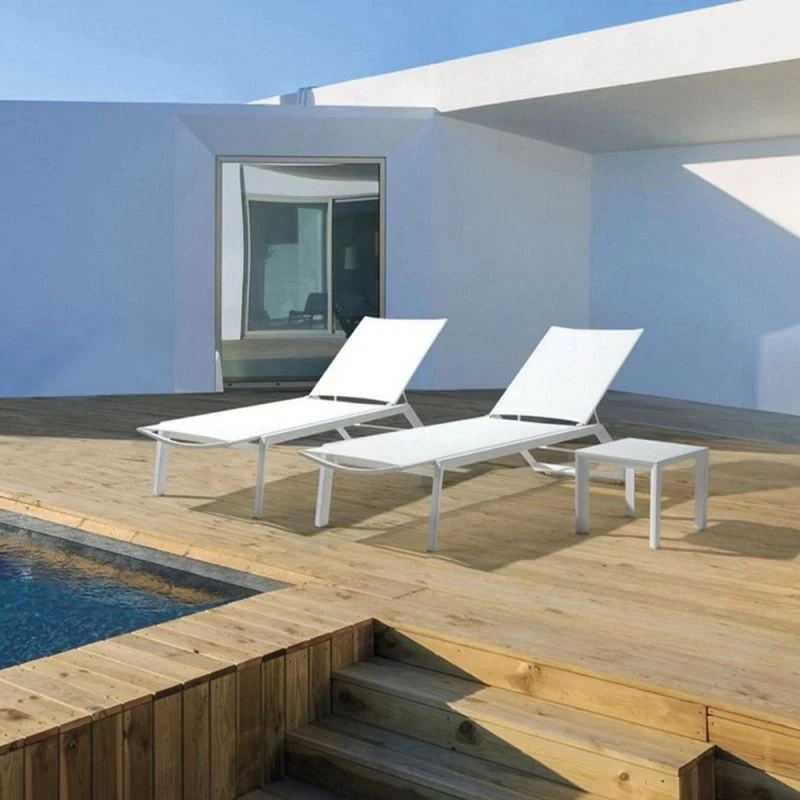 Table Basse De Jardin CRUISE Blanc 6 Table Basse De Jardin CRUISE Blanc – Image 4